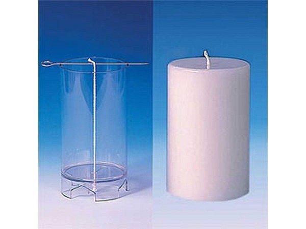 Form Exagon Kerzengiessform Zylinder
