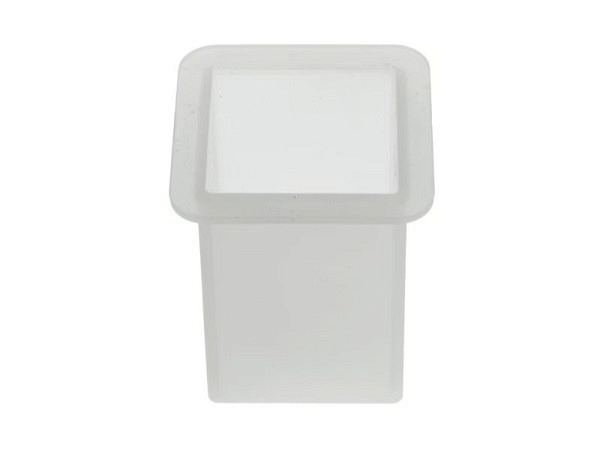 Form Giessharz Silikonform Teelicht Teelichthalter eckig 5x5x7,8cm