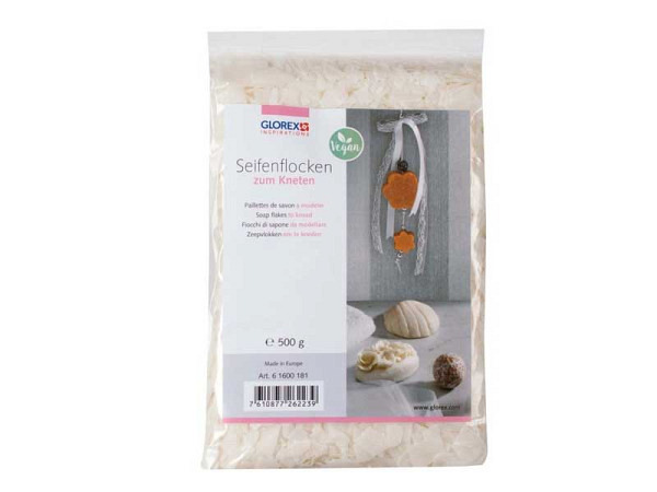 Seifen Glorex Seifenflocken weiss 500g
