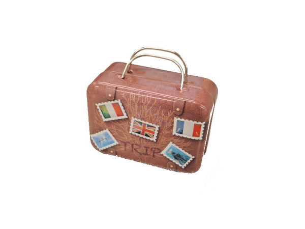 Miniatur Deko Koffer 35x75mm