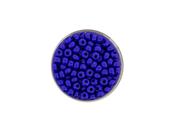 Rocailles Pracht Perlen 4,5mm marine satt