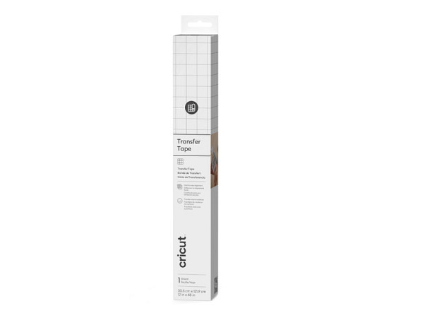Transferfolie Cricut Transferpapier auf Rolle 30,5x122mm transparent