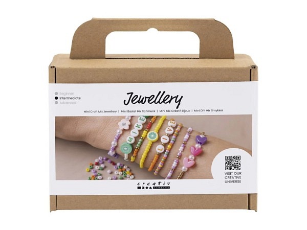 Schmuckset Creativ Company Mini Kreativ Mix Farbenfrohe Armbänder