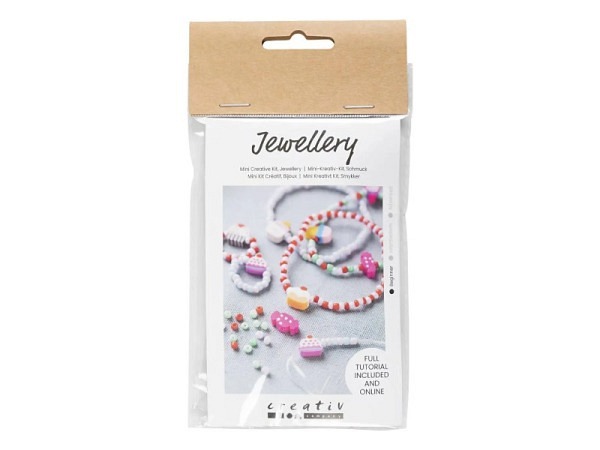 Schmuckset Creativ Company Mini Kreativ Set elastisches Armband und Ring