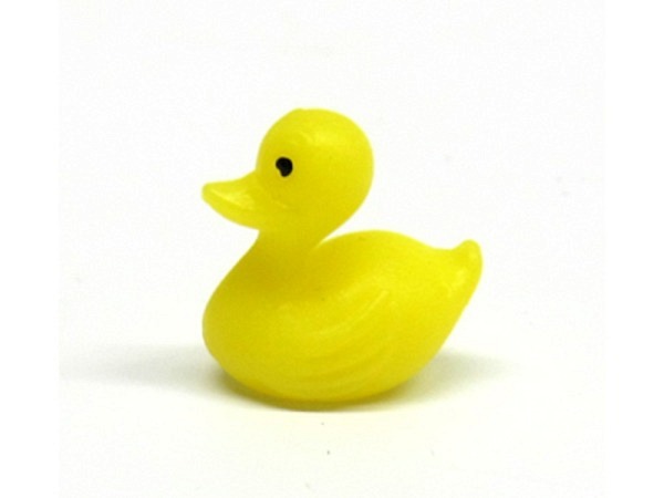 Miniatur Tierfiguren Baby-Ente 10mm