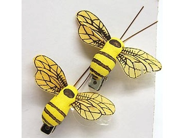 Miniatur Klammern Biene an
