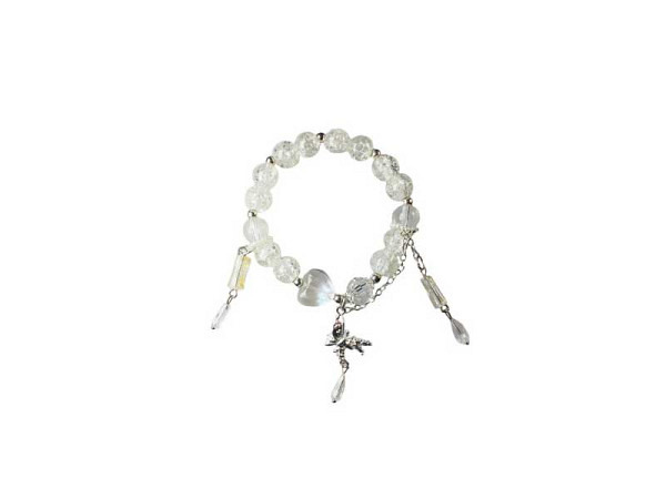 Armband Pracht Glasperlen Schmetterling Kristall