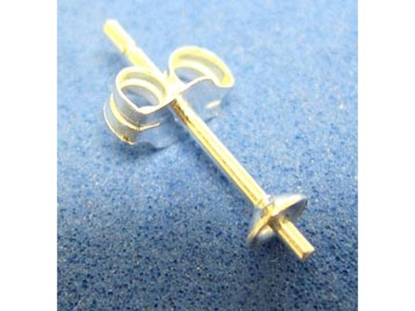 Ohrhaken Mavo 925si Schüssel-Ohrstecker