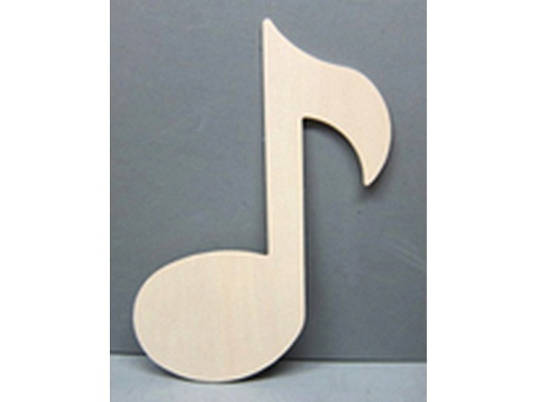 Holzfigur Nef Holzwaren Musiknote