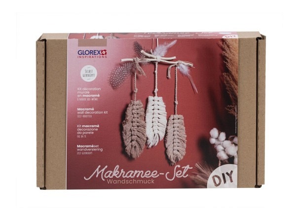 Knüpfset Glorex Bastelset Makramee
