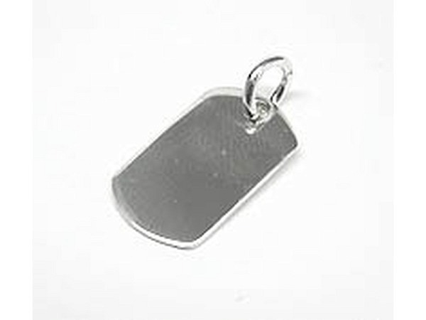 Anhänger Trix Mix Medaillon 925 silber Grabstein 18x11mm