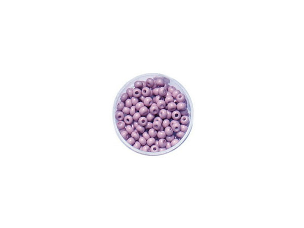 Rocailles Pracht Perlen 4,5mm flieder satt