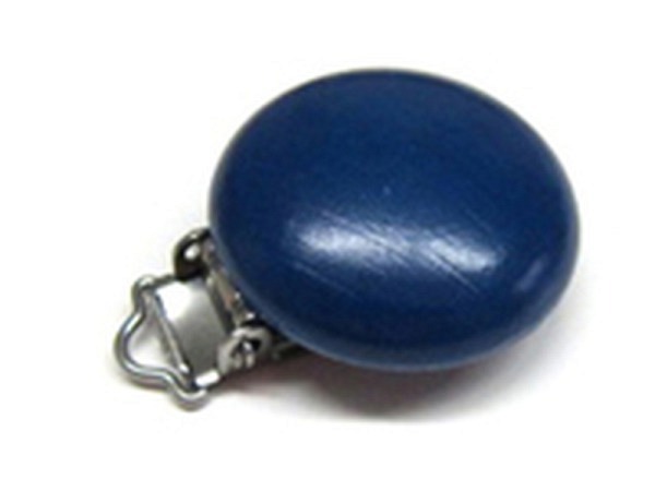 Nuggiclip Ruff Holzclip, blau