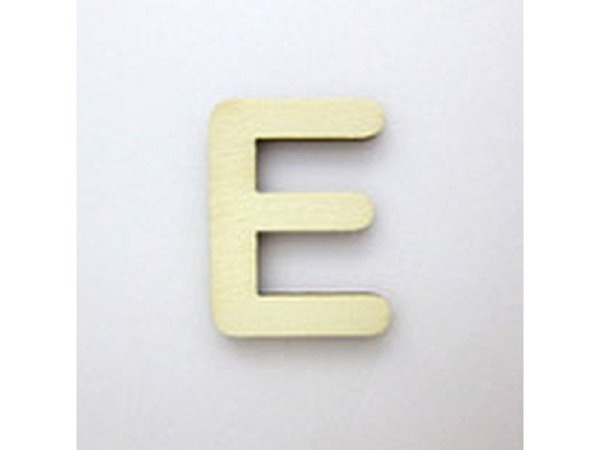 Holzbuchstabe Stafil Buchstabe E
