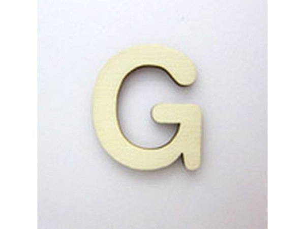 Holzbuchstabe Stafil Buchstabe G