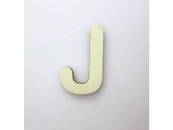 Holzbuchstabe Stafil Buchstabe J