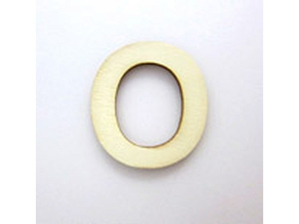 Holzbuchstabe Stafil Buchstabe O