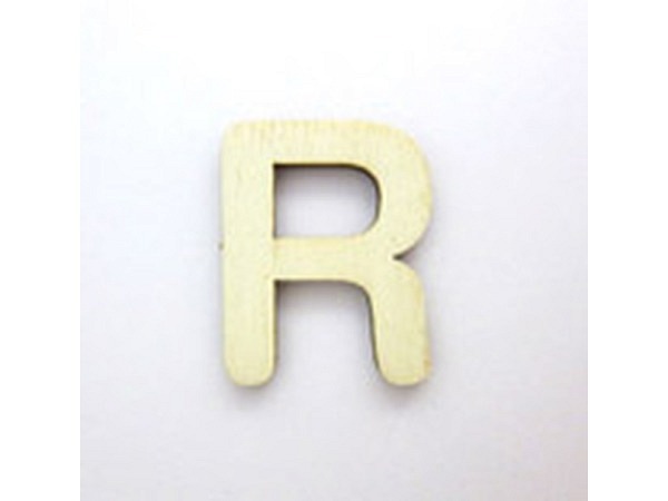 Holzbuchstabe Stafil Buchstabe R