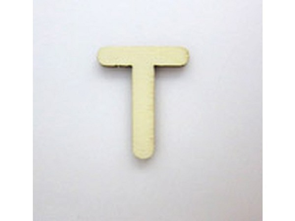 Holzbuchstabe Stafil Buchstabe T