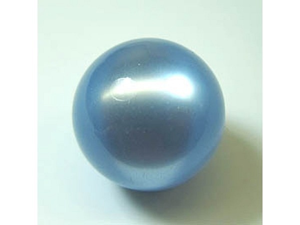 Acrylperlen Bastelpeter Polarisperle hellblau