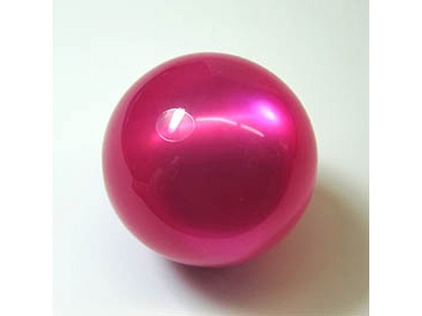 Acrylperlen Bastelpeter Polarisperle pink