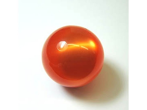 Acrylperlen Bastelpeter Polarisperle orange