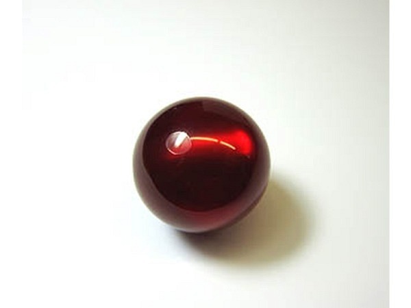 Acrylperlen Bastelpeter Polarisperle weinrot