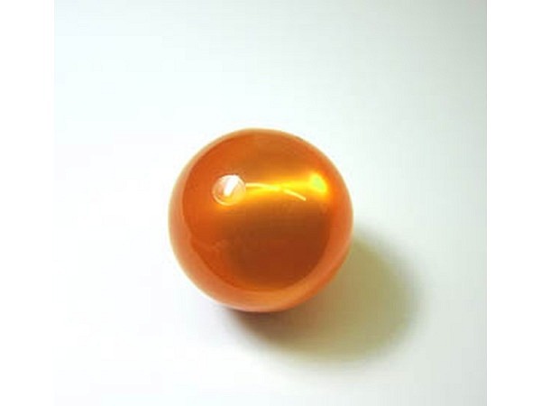 Acrylperlen Bastelpeter Polarisperle mandarin