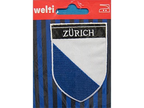 Bügelmotive Patch Wappen Zürich 