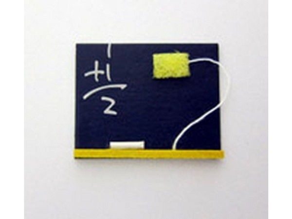 Miniatur Deko Wandtafel mit Kreide 35mm