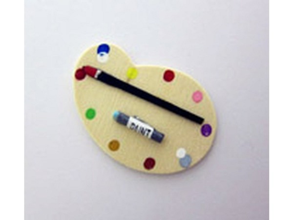 Miniatur Hobby Farbpalette 50mm 