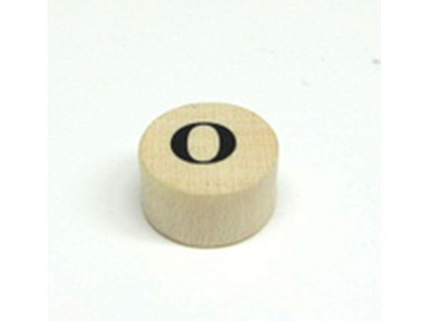 Buchstabenperlen Ruff, Holzrondell Buchstabe