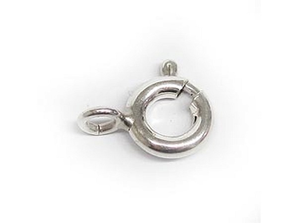 Verschlüsse 925silber Federring 6mm 