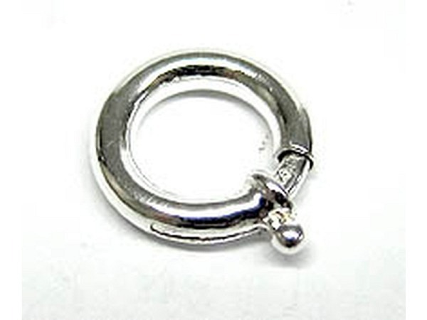 Verschlüsse 925si Federring o.Oese