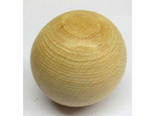Holzkugel Ruff Rohholzkugel, ungebohrt