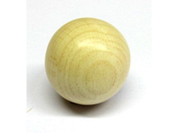 Holzkugel Ruff Rohholzkugel, ungebohrt