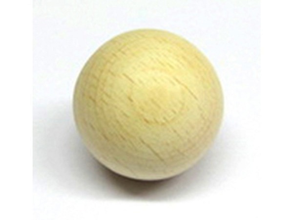Holzkugel Ruff Rohholzkugel, ungebohrt