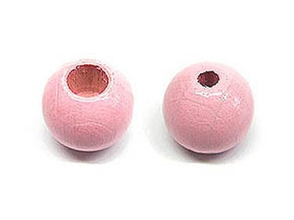 Holzperlen Bottsa Sicherheitsperle rosa