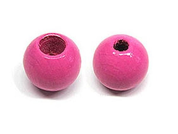 Holzperlen Bottsa Sicherheitsperle pink