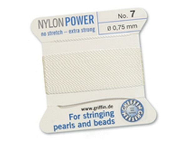 Aufreihseide Griffin Aufreih-Nylon 2m