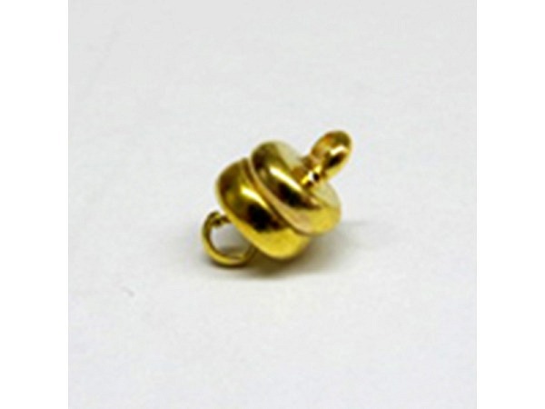 Verschlüsse Mini-Magnetverschluss 6mm gold 
