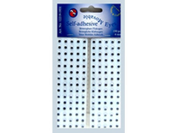 Wackelaugen Bottsa Wackelaugen selbstklebend 7mm / 150Stk