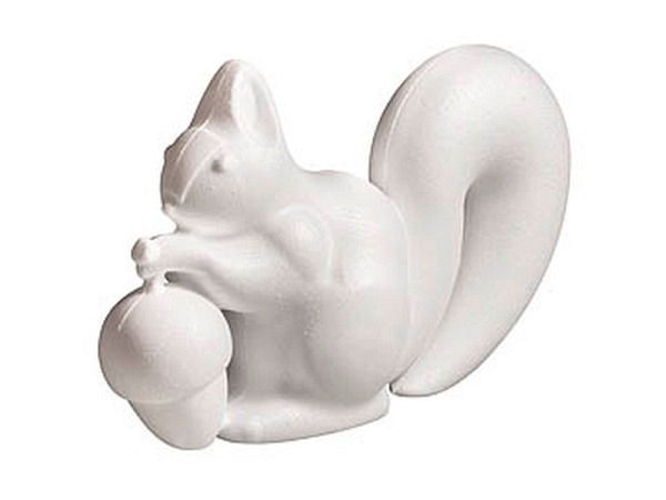 Styroporform Rayher Styropor- Eichhörnchen