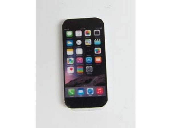 Miniatur Deko Smartphone Apple 12x25mm