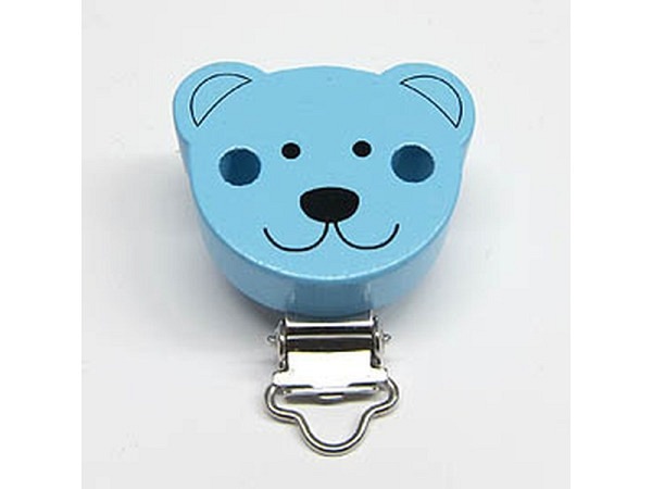 Nuggiclip Bottsa Holzclip, Bär
