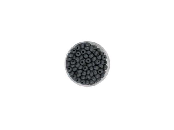 Rocailles Pracht PermaLux 4,5mm graumatt