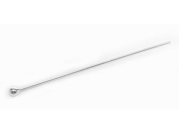 Kettelstift Pracht 925silber Kugelnietstift