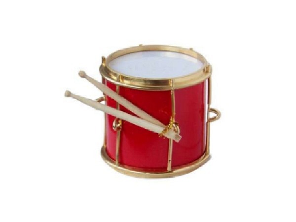 Miniatur Musik Trommel 5,5cm