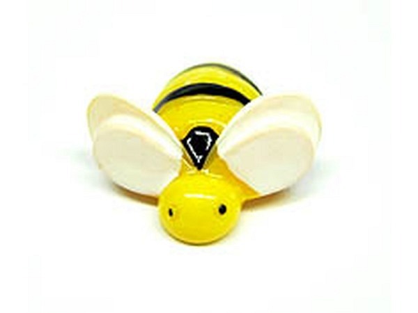 Miniatur Tierfiguren Biene gelb-weiss