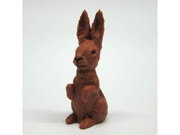 Miniatur Tierfiguren Hase sitzend